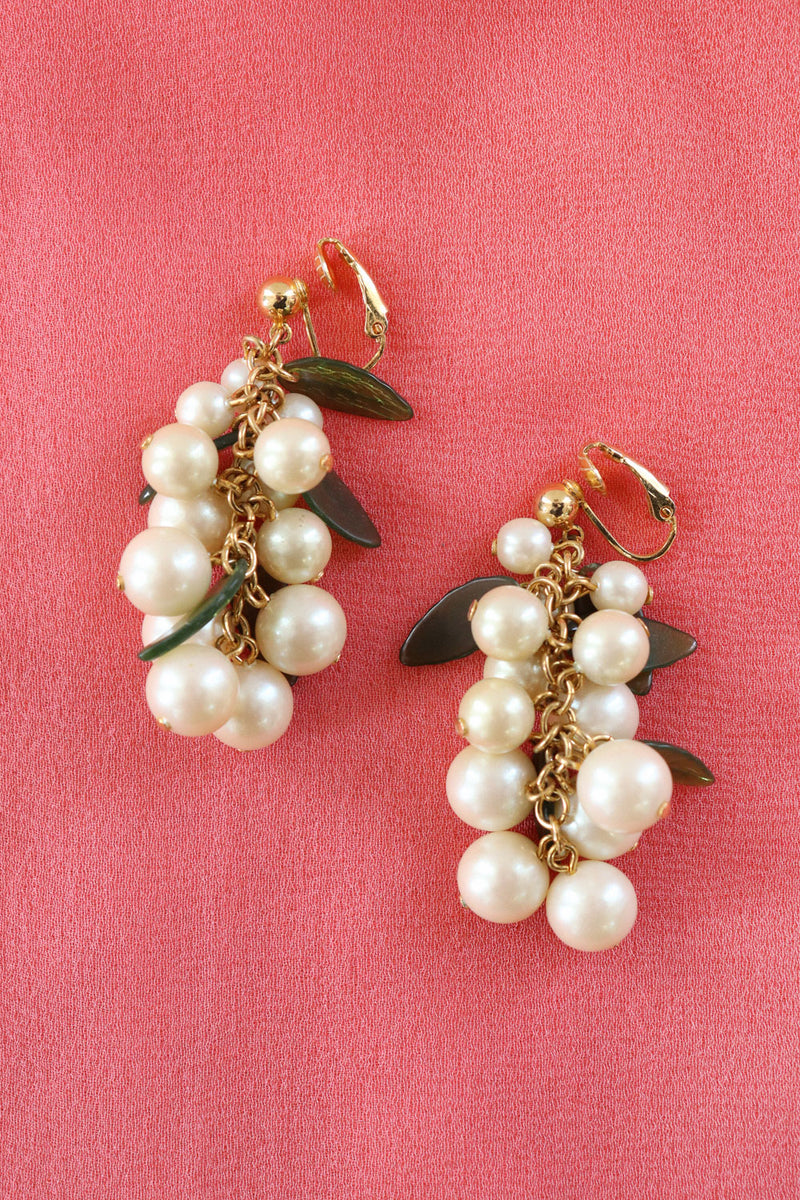 Pearl Fruit Cluster Dangles