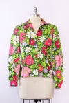 Technicolor Floral Buttondown M