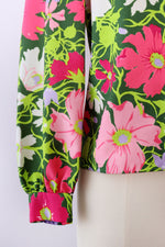 Technicolor Floral Buttondown M