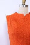 Textured Tangerine Sheath XS
