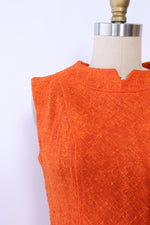 Textured Tangerine Sheath XS