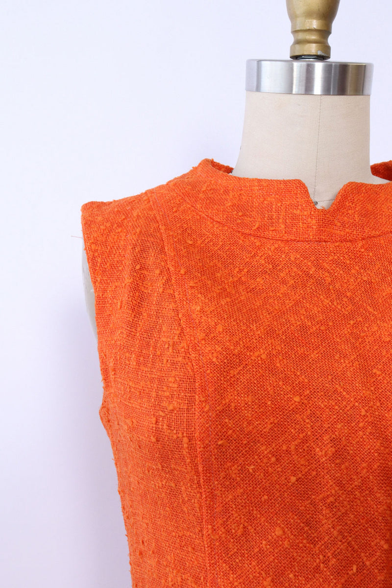 Textured Tangerine Sheath XS
