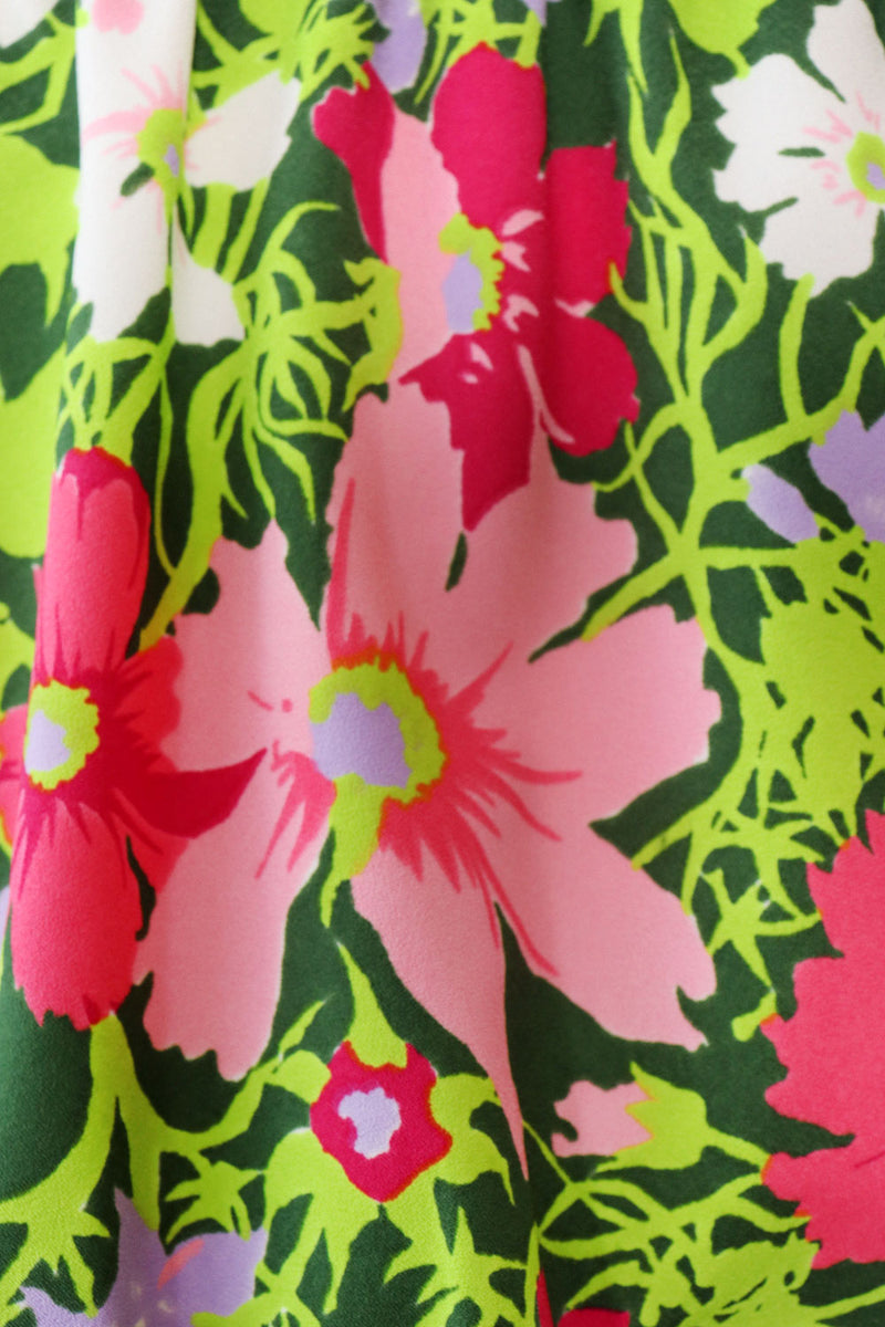 Technicolor Floral Buttondown M