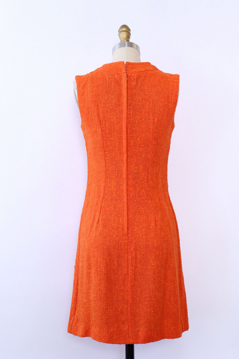Textured Tangerine Sheath XS