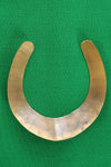 Stamped Brass Flower Collar