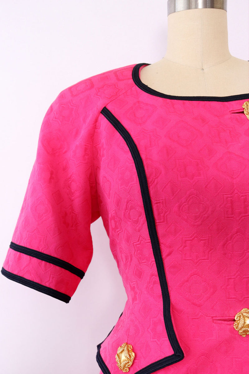 Christian Lacroix Hot Pink Suit XS/S