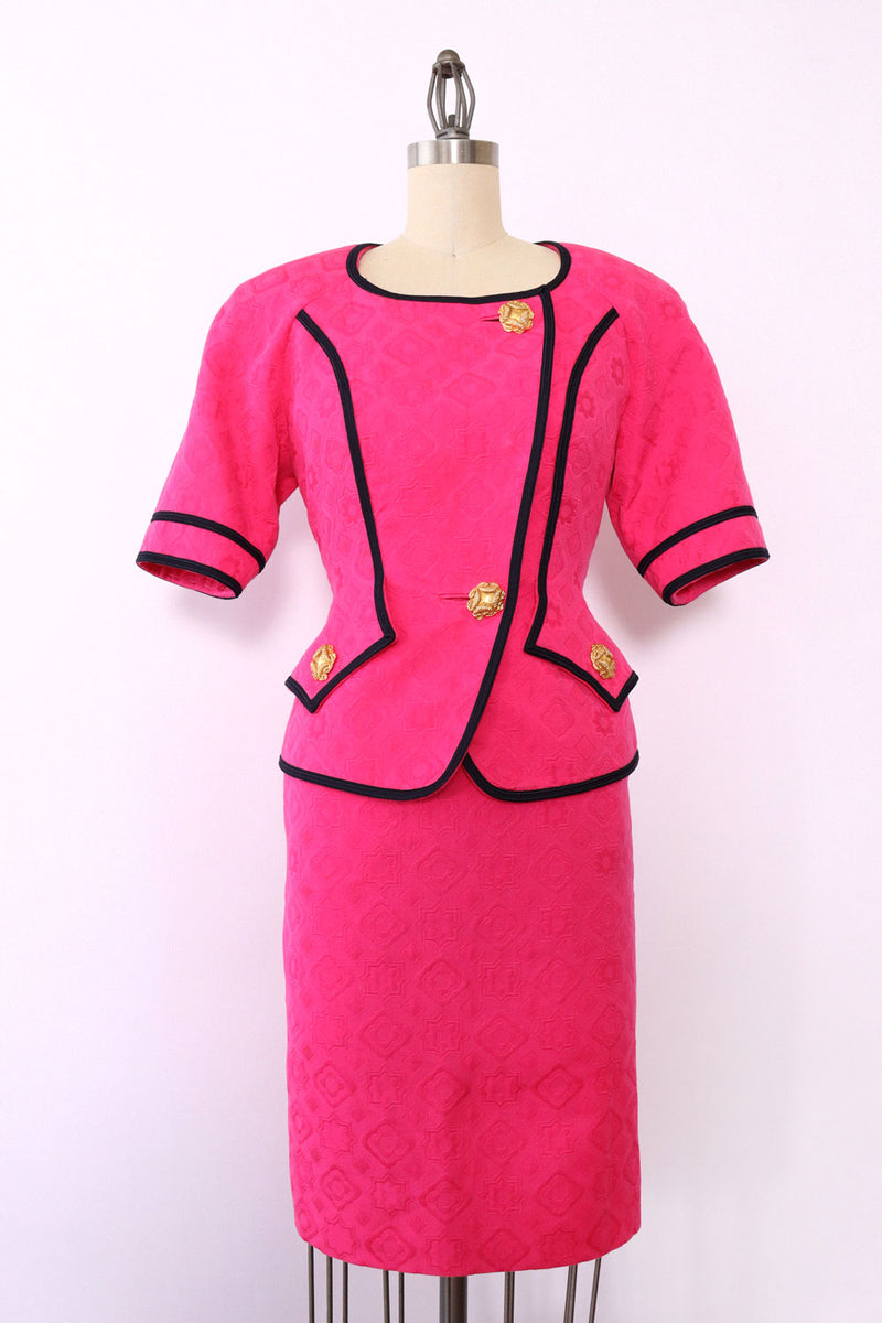 Christian Lacroix Hot Pink Suit XS/S