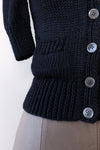 Ralph Lauren Thick Silk Knit Cardigan S