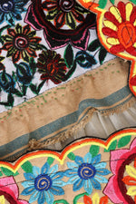 Embroidered Yoke Tunic Mini S/M