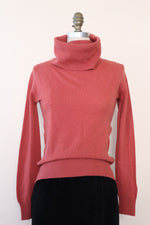 Icarus Rose Cashmere Turtleneck S/M