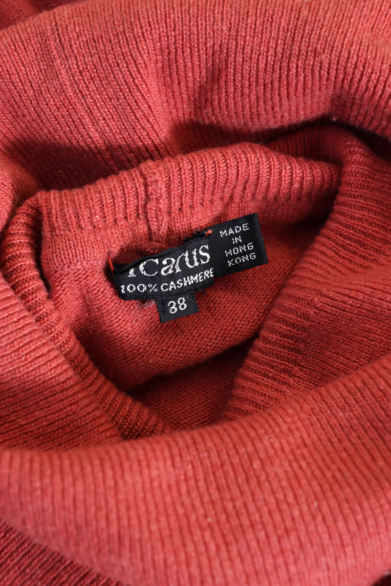 Icarus Rose Cashmere Turtleneck S/M