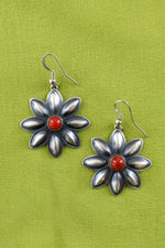 RJ Sterling Flower Dangles