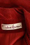 Herman Burgundy Cord Blazer XS/S
