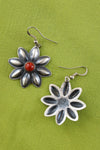 RJ Sterling Flower Dangles