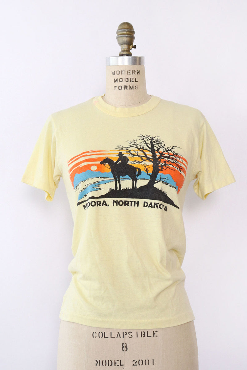 1970s North Dakota Sunset Tee XS-M