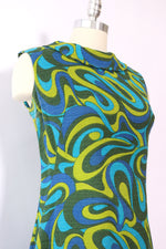 Trippy Cotton Fit Flare Dress M/L