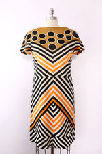 Graphic Knit Dress M