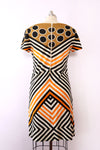 Graphic Knit Dress M
