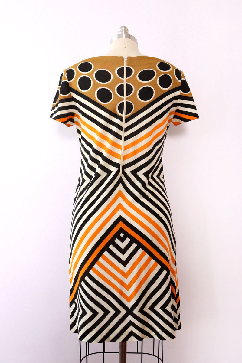 Graphic Knit Dress M