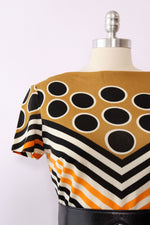 Graphic Knit Dress M