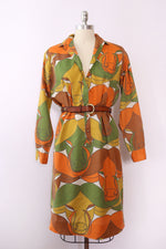 Ram Print Dress M