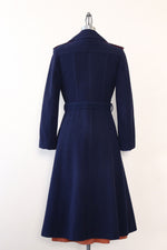 Navy Blue Long Tailored Coat XS/S