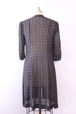 1930s Midnight Sheer Duster XS-M
