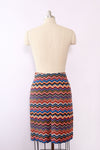 Rich Chevron Knit Skirt XS/S