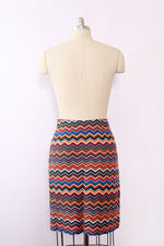 Rich Chevron Knit Skirt XS/S