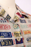 License Plate Print Top M/L