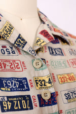 License Plate Print Top M/L