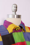 Gianni Versace Silk Chiffon Bodysuit M-M/L