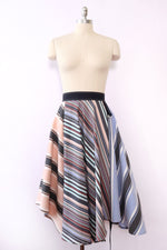 Sportmax Striped Swag Skirt S