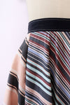 Sportmax Striped Swag Skirt S