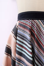 Sportmax Striped Swag Skirt S