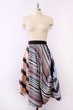 Sportmax Striped Swag Skirt S