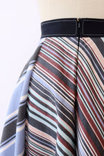 Sportmax Striped Swag Skirt S