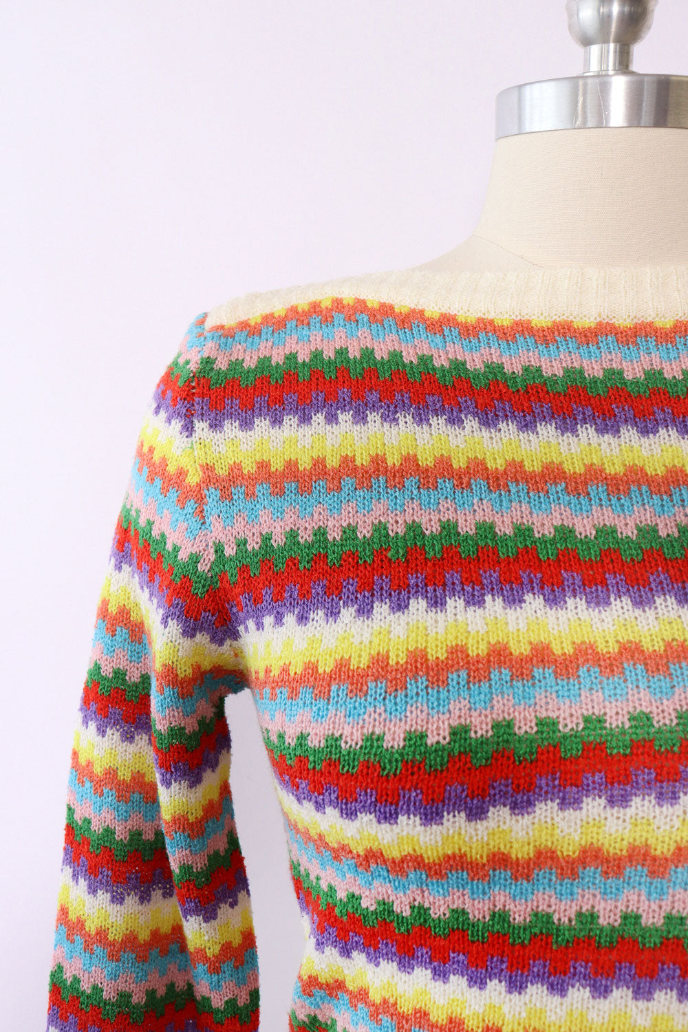 Berries Rainbow Bateau Sweater XS/S
