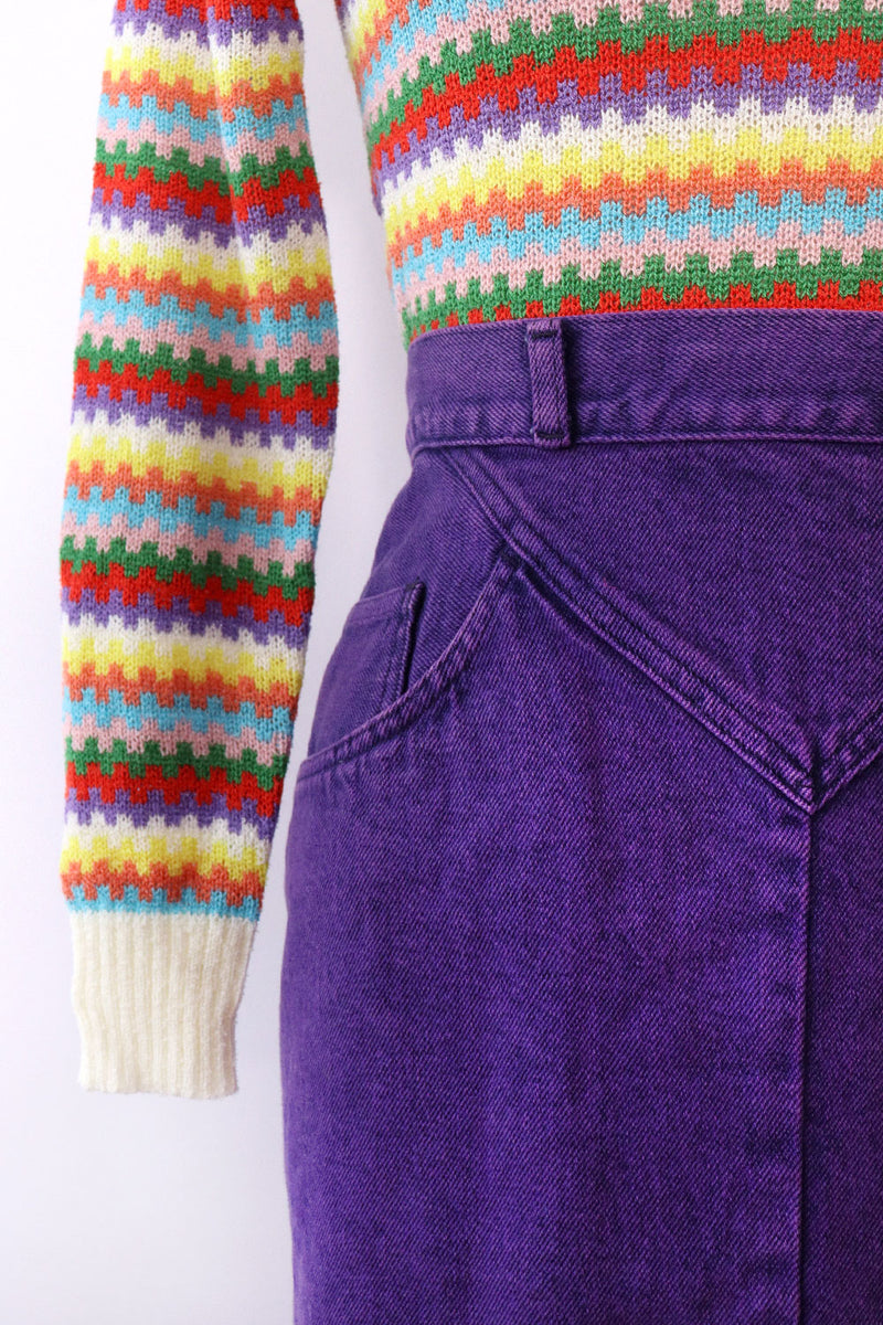 Berries Rainbow Bateau Sweater XS/S