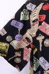 Nicole Miller Novelty Silk Top M