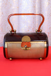1950s Dorest Rex Cylindrical Handbag