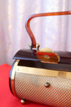 1950s Dorest Rex Cylindrical Handbag