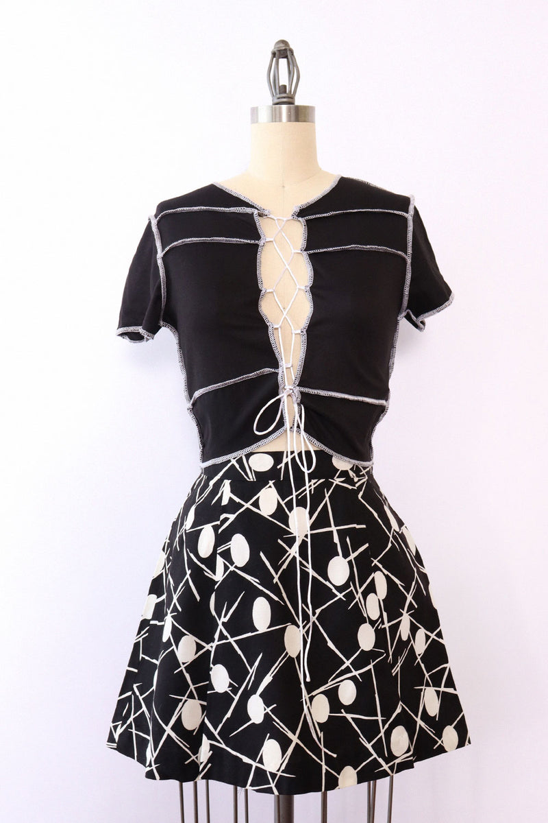 Atom Explosion Mini Skirt XS