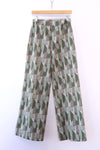 Geometric Faux Stitch Flares M/L