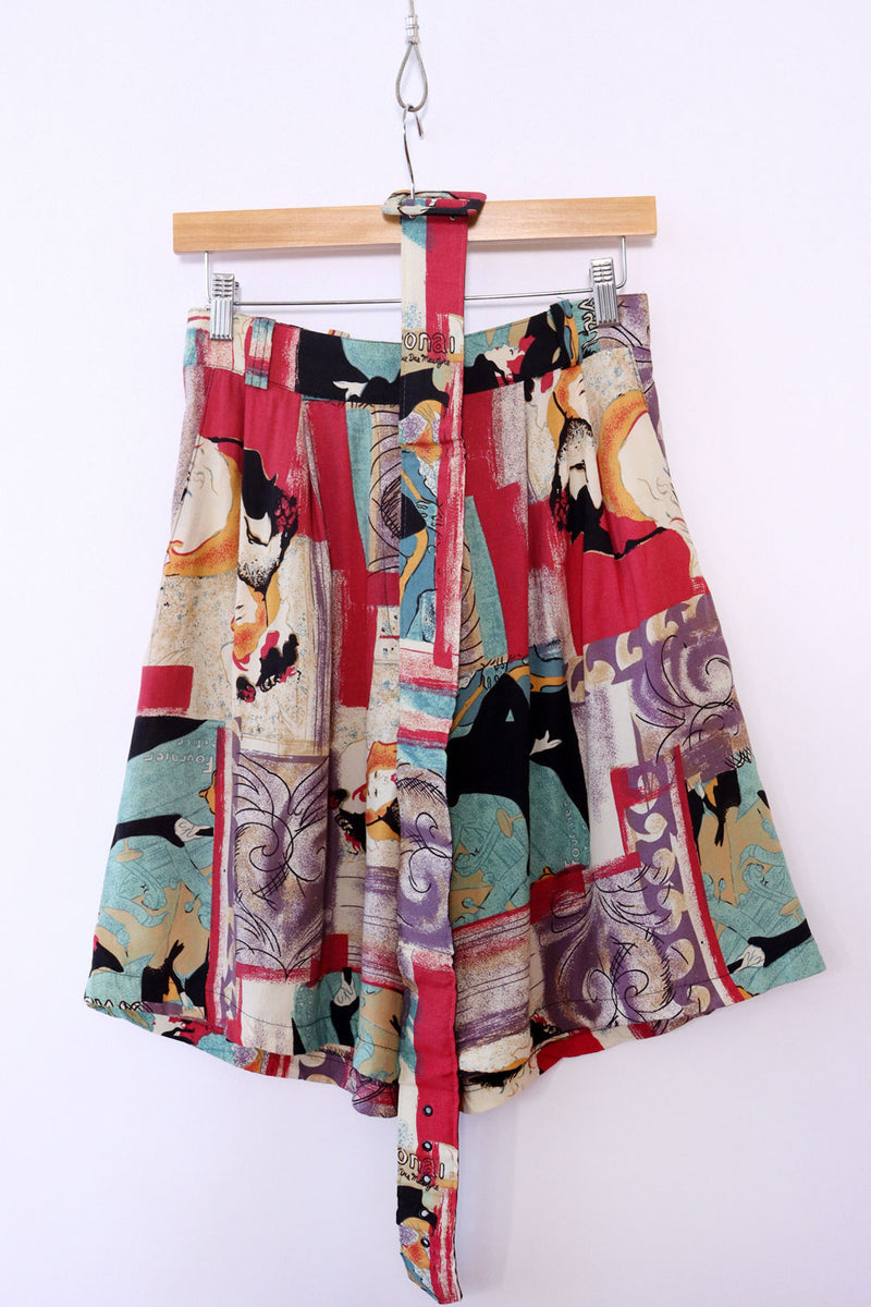 Toulouse-Lautrec Painterly Shorts M