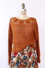 Sienna Mum Crochet Cropped Top S-L