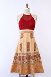 Elephant Batik Wrap Skirt M-XL