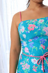 SeaWaves Aqua Floral Playsuit L/XL