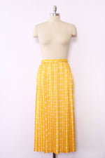 Sun Star Pleat Skirt S/M