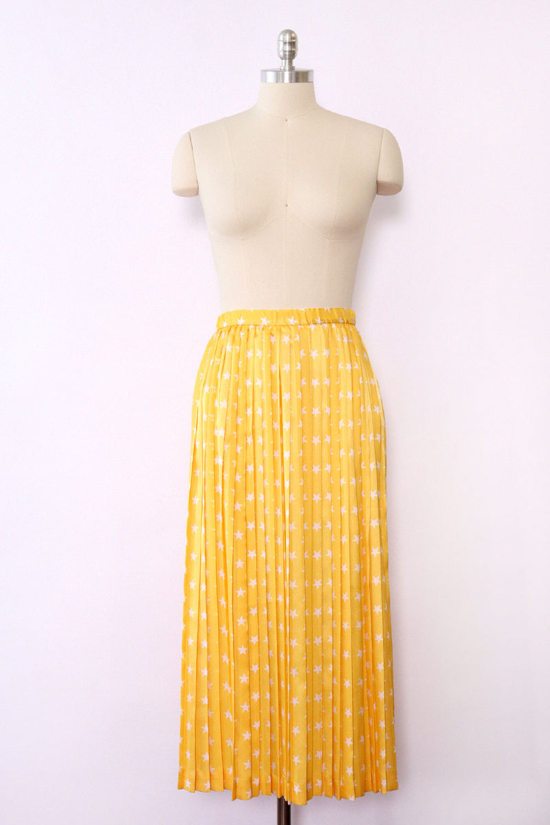 Sun Star Pleat Skirt S/M